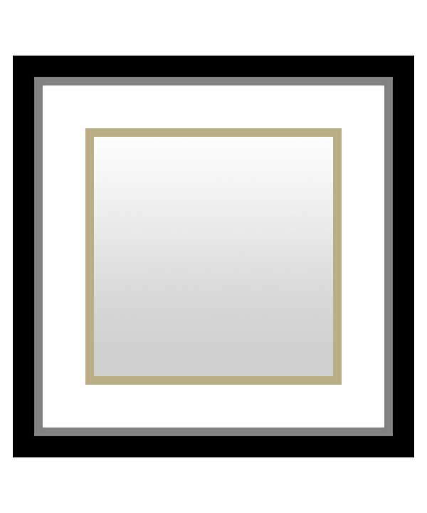 コラージュ用遺影額素材02