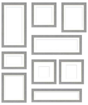 コラージュ用遺影額素材35