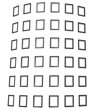 コラージュ用遺影額素材46